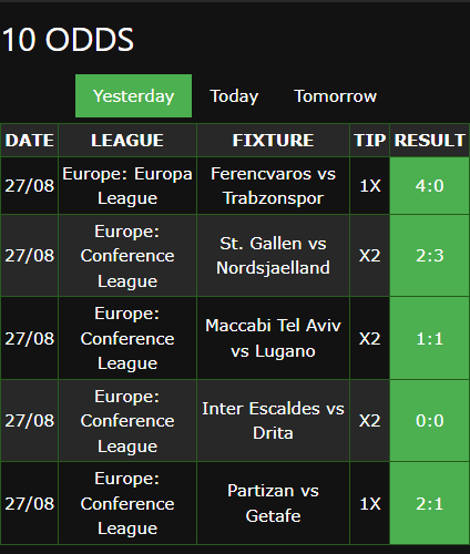 winning bet slips